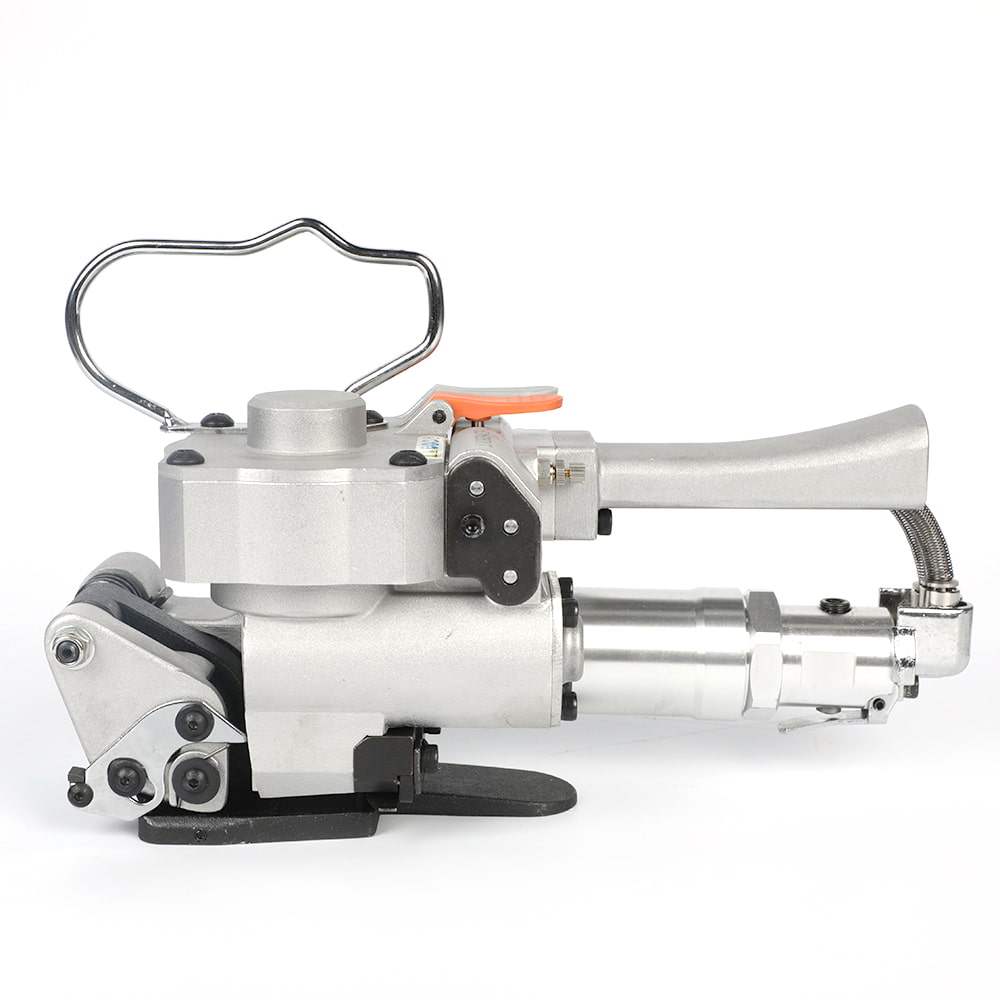 Semi-automaticum pneumaticum PP PET machinam portatilem parat