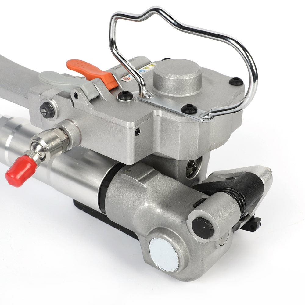 Semi-automaticum pneumaticum PP PET machinam portatilem parat